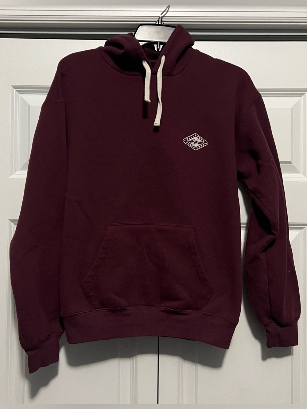 Vintage Y2K Burgundy Billabong Hoodie